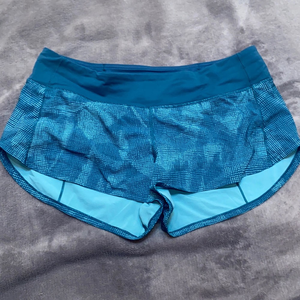 EUC Lululemon Speed Up Short
